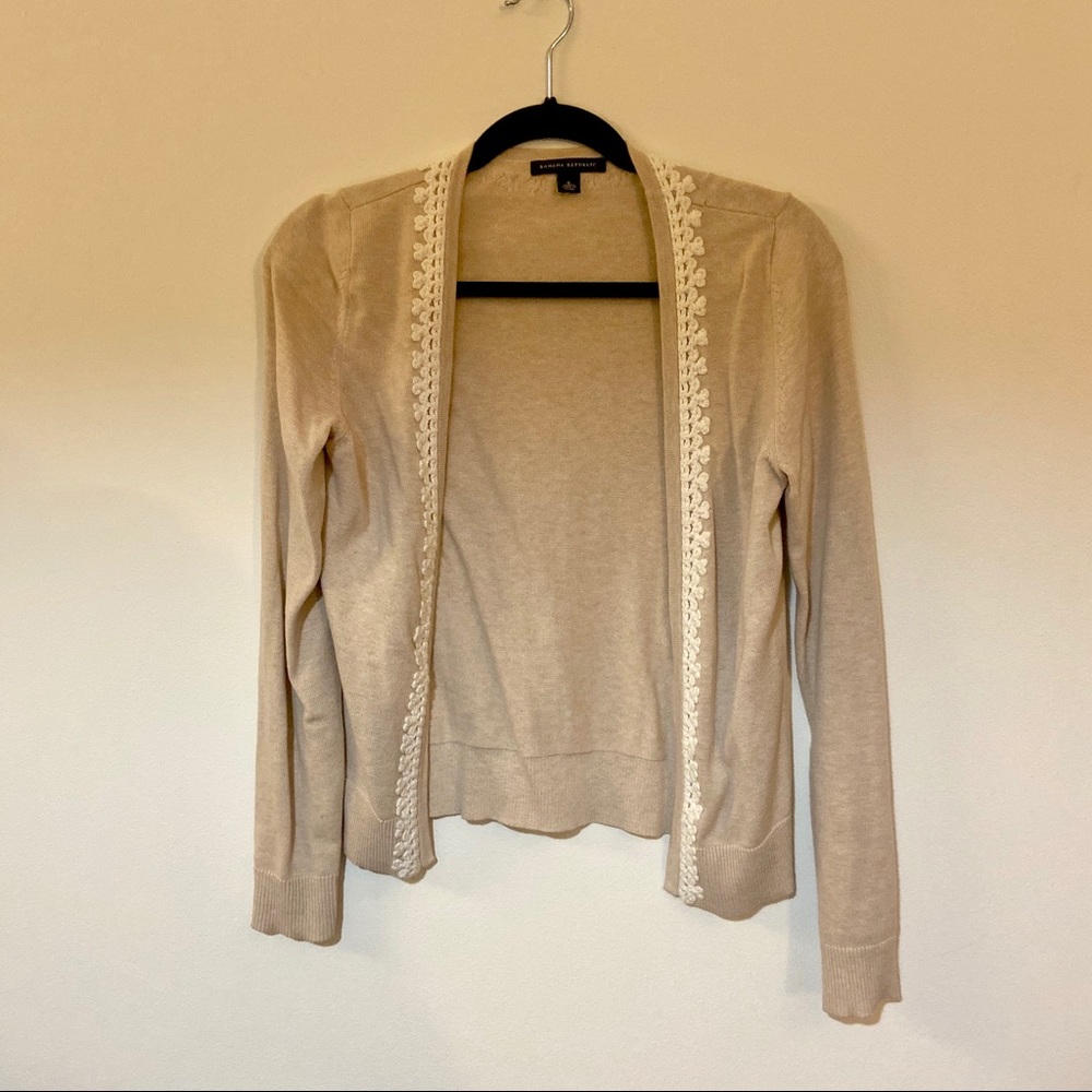 Banana Republic open cardigan